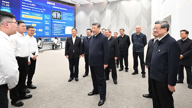 习近平在河北雄安新区考察